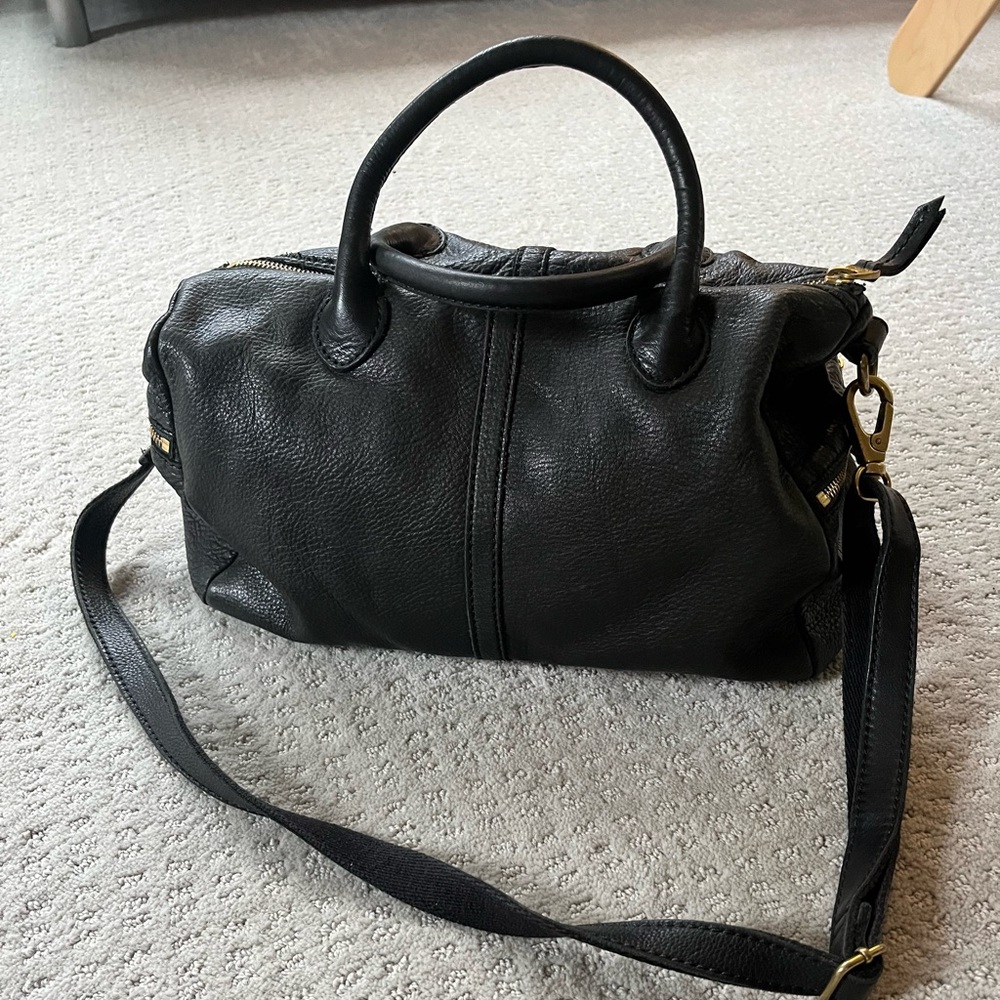 Fossil Leather Handbag